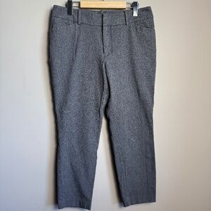 A New Day Women's Trouser Casual Dress Ankle Pant Gray Size 8 Cropped Career